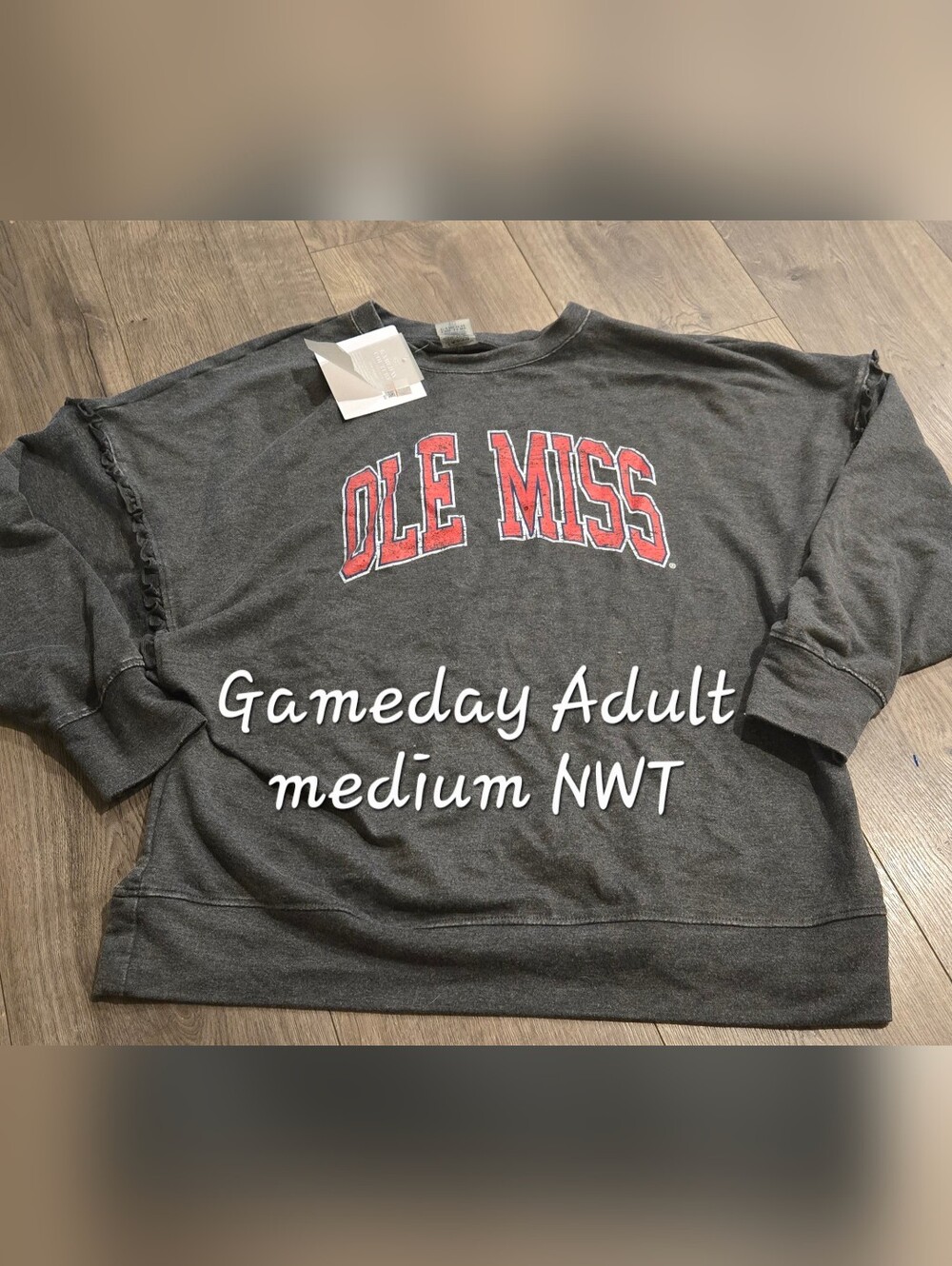 Charcoal Gameday Sweatshirt - Adult Medium